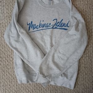 Light gray sweatshirt